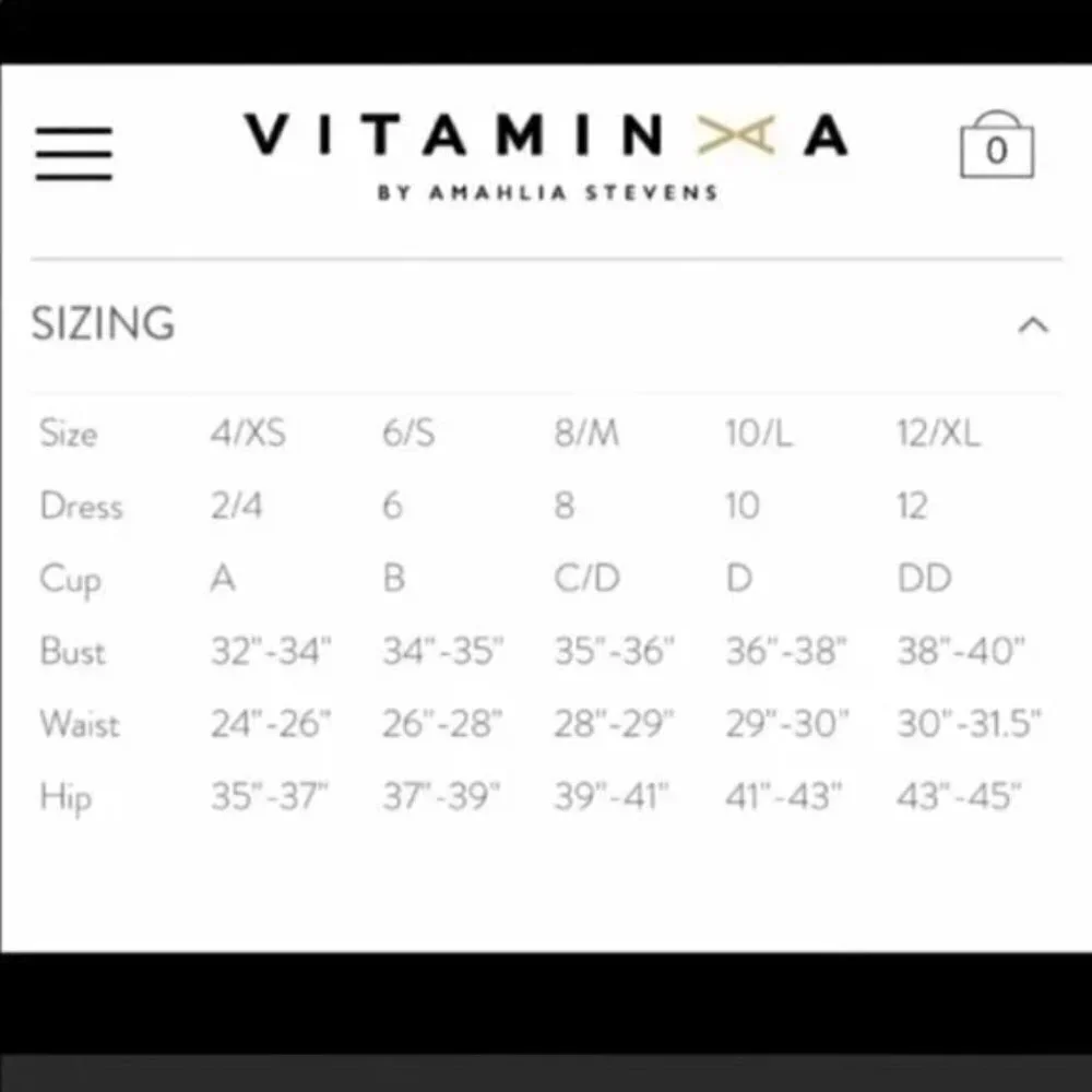 New Vitamin A Luciana Ziva Tiger Stripe Classic Reversible Bikini Bottoms 10/L - Picture 4 of 11